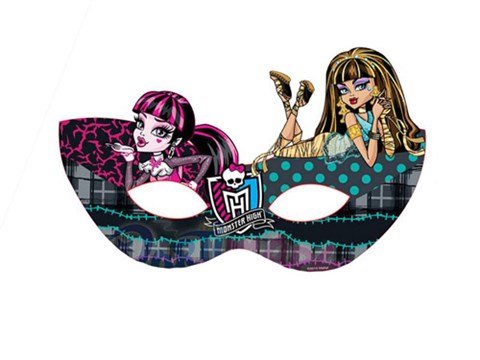 Monster High Kağıt Maske