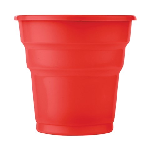 Plastik Meşrubat Bardağı, Kırmızı  10lu