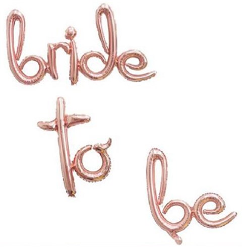 Bride To Be, Folyo Balon Rose Gold