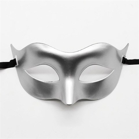 Gümüş Balo Parti Maskesi 
