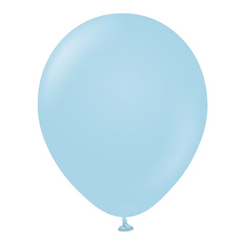 Makaron Mavi Balon 8'li Paket