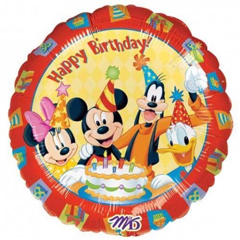 Mickey ve Dostları Doğumgünü, Folyo Balon