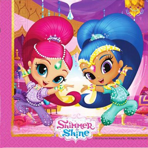Shimmer and Shine Partisi, Peçete