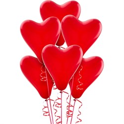 Kalp Balonlar, Kırmızı 10´lu Paket