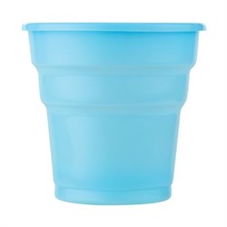 Plastik Meşrubat Bardağı Lüks Bebe Mavi 25´li