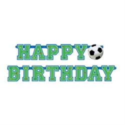 Futbol Partisi, Happy Birthday Banner