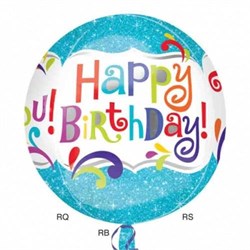 Happy Birthday Mavi, Küre Folyo Balon
