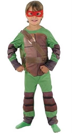 Ninja Kaplumbağalar Leonardo Kostüm, 7-8 Yaş