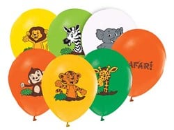 Safari Partisi Balon 8li Paket